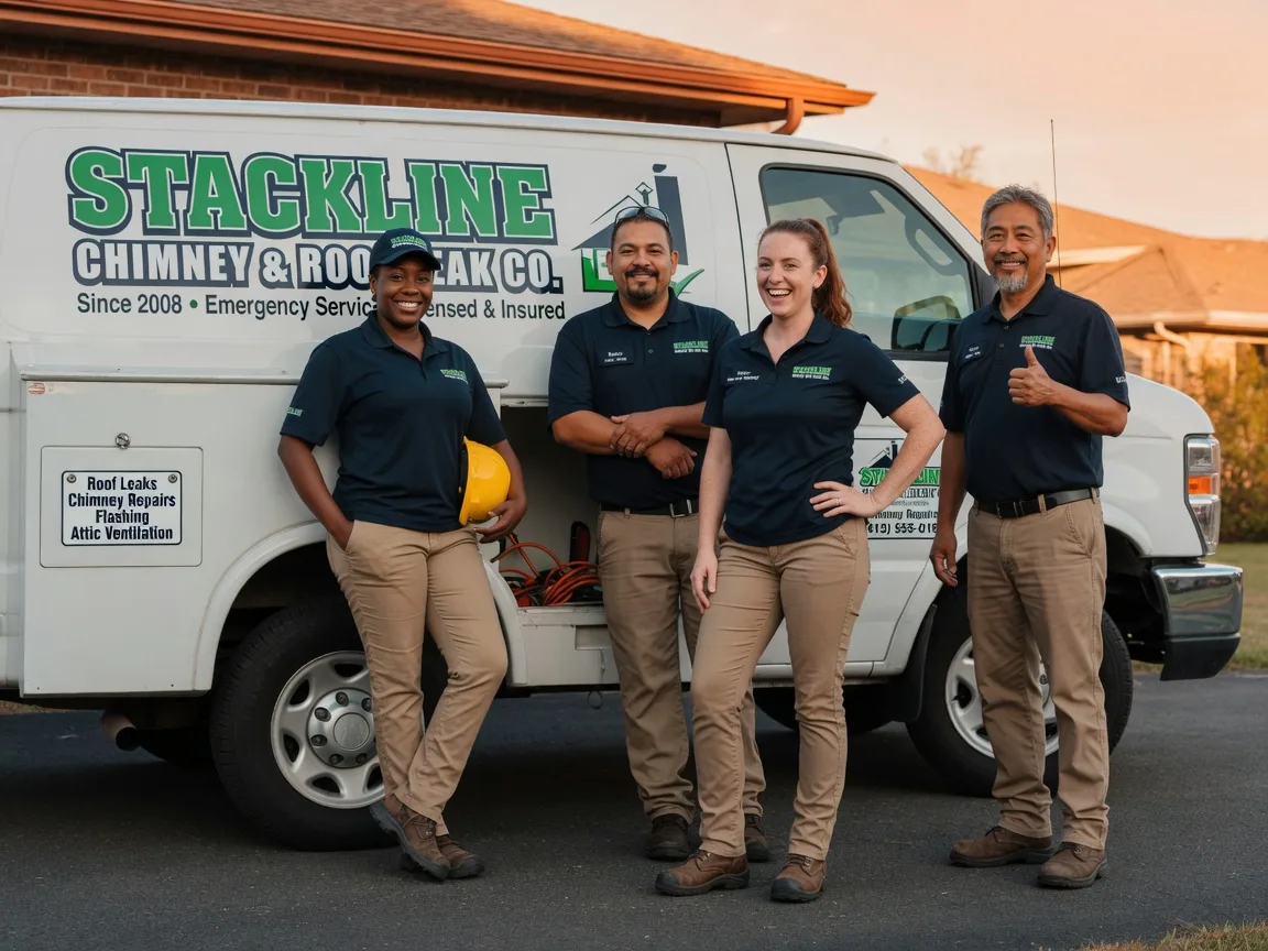 Chimney flashing repair company in Cullen, LA